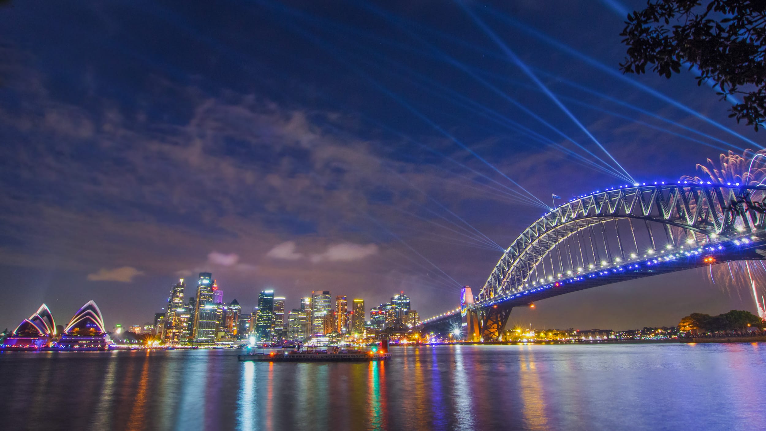 feux d'artifice nouvel an sydney mary booth reserve