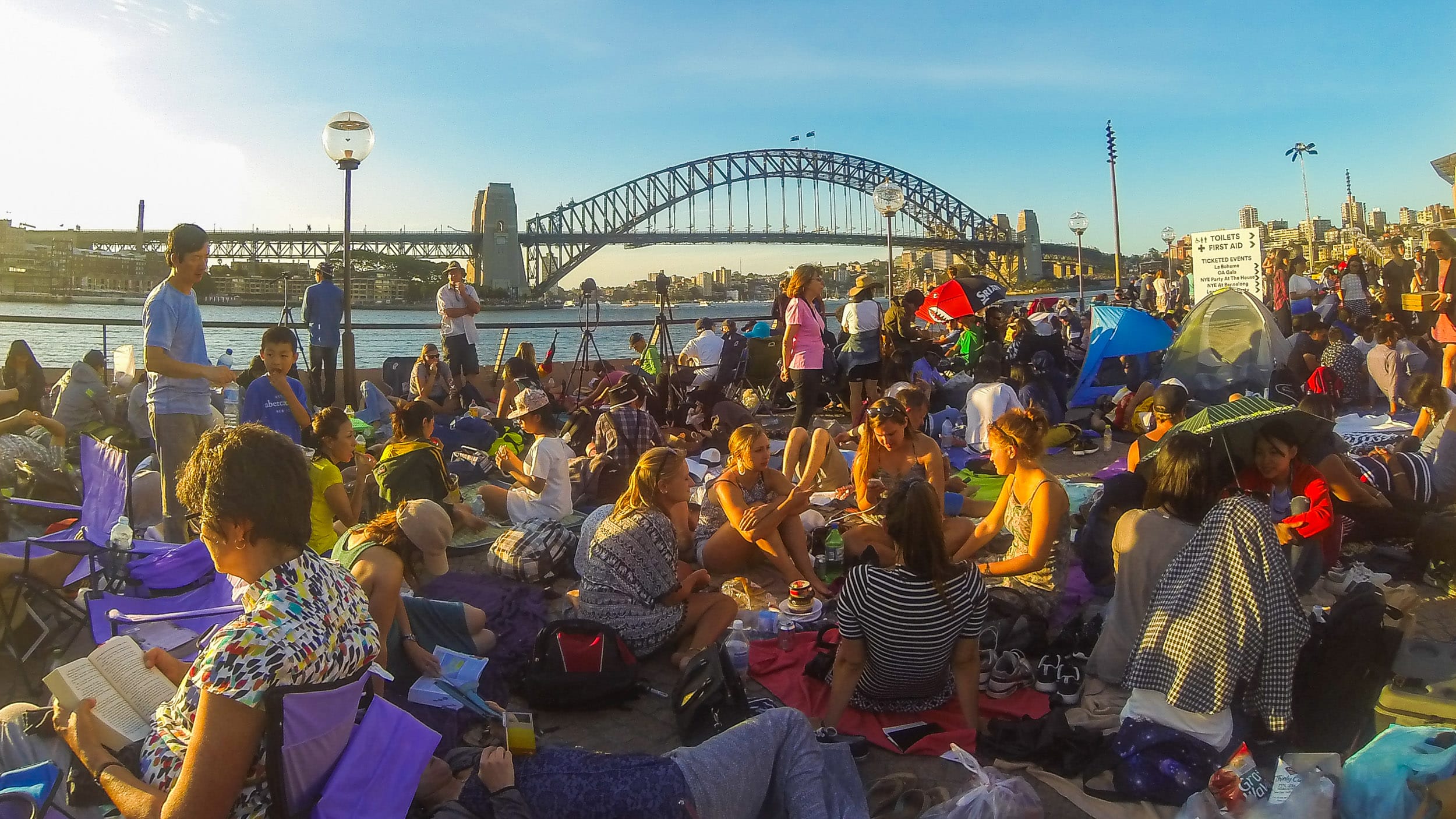 feu d'artifice nouvel an à sydney