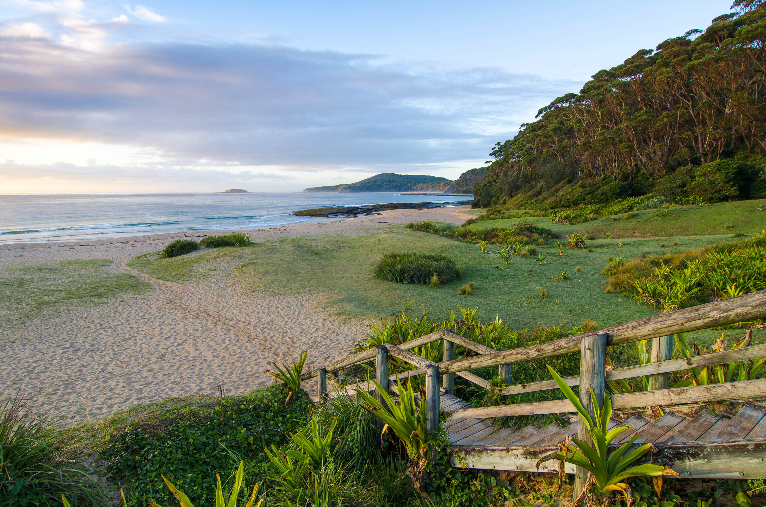 pebbly beach
