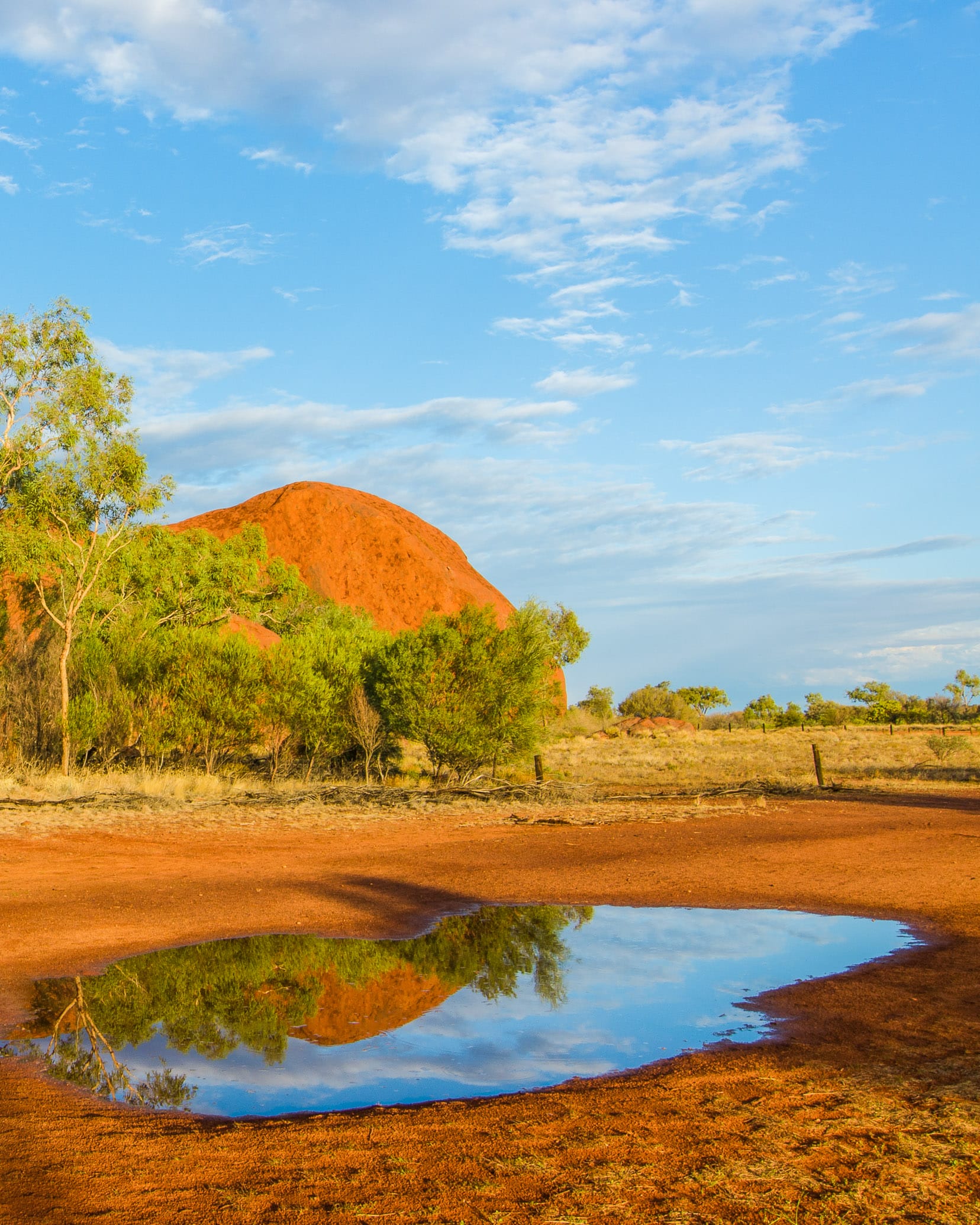 uluru coucher de soleil base walk