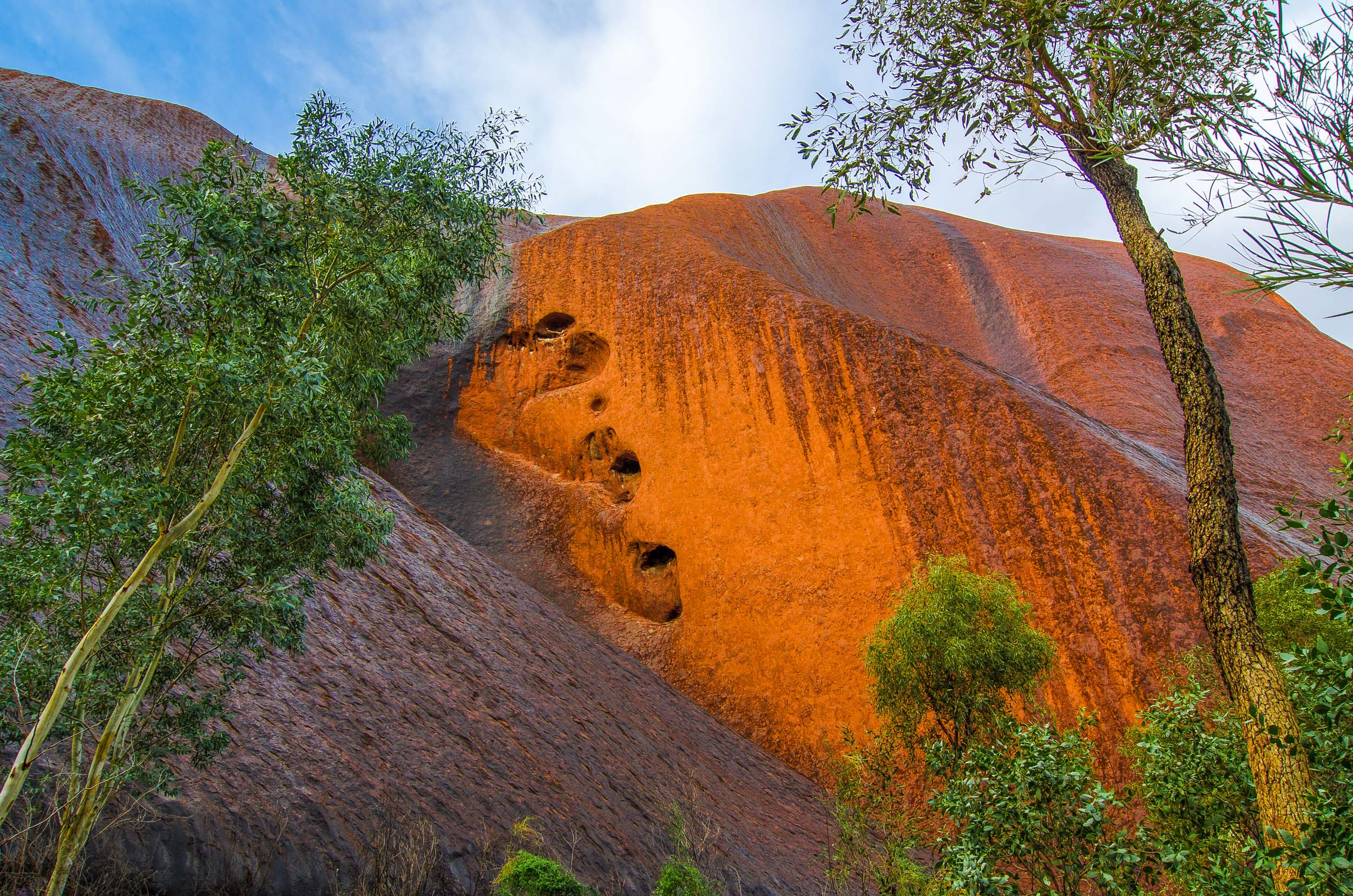 uluru coucher de soleil base walk