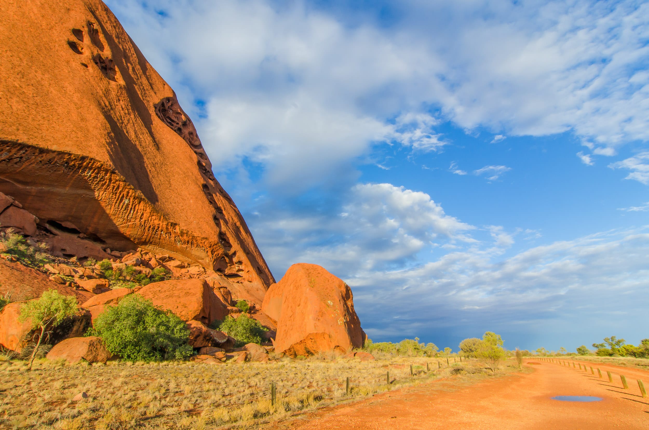 uluru coucher de soleil base walk