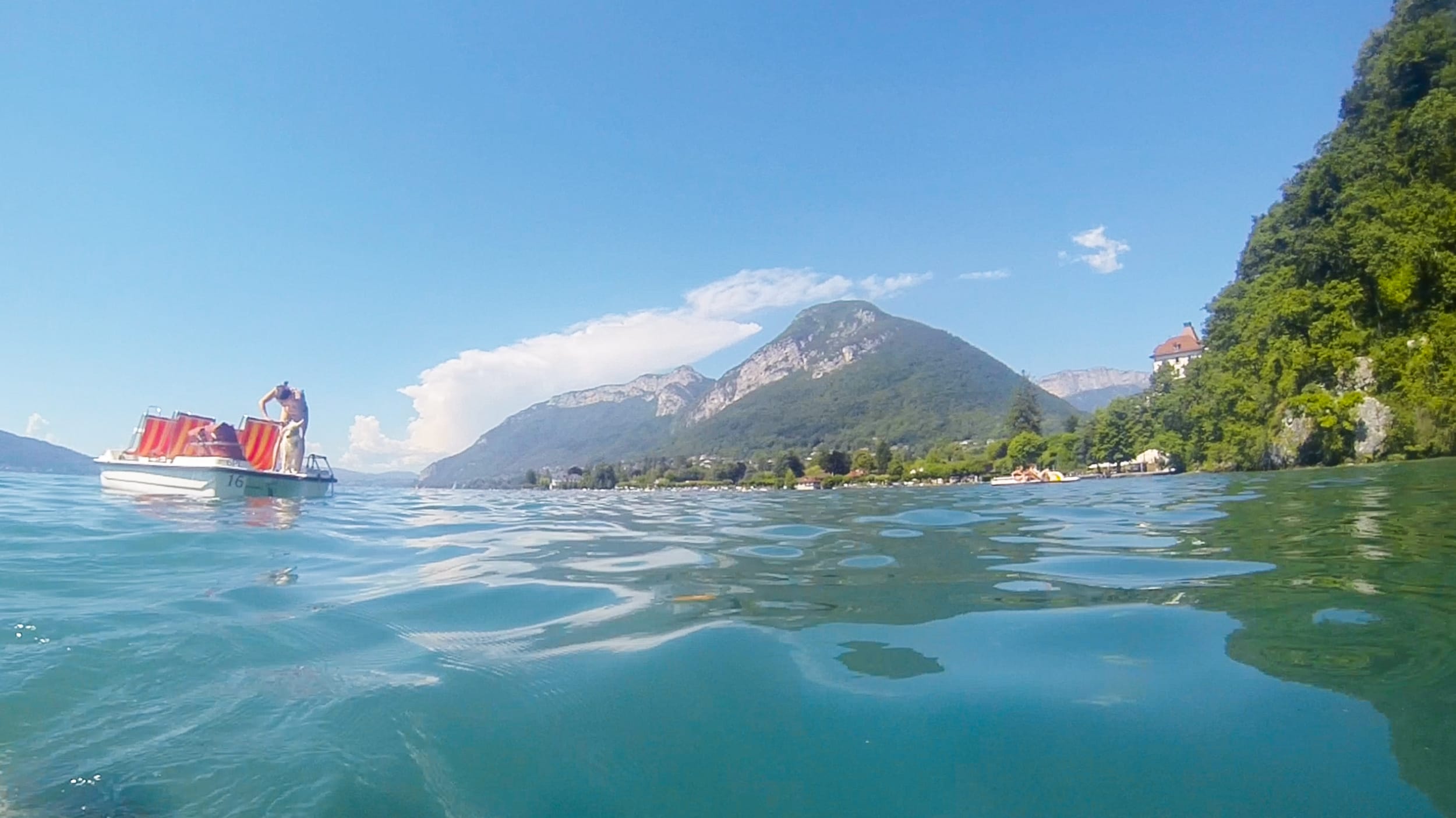 annecy pédalo que visiter à annecy