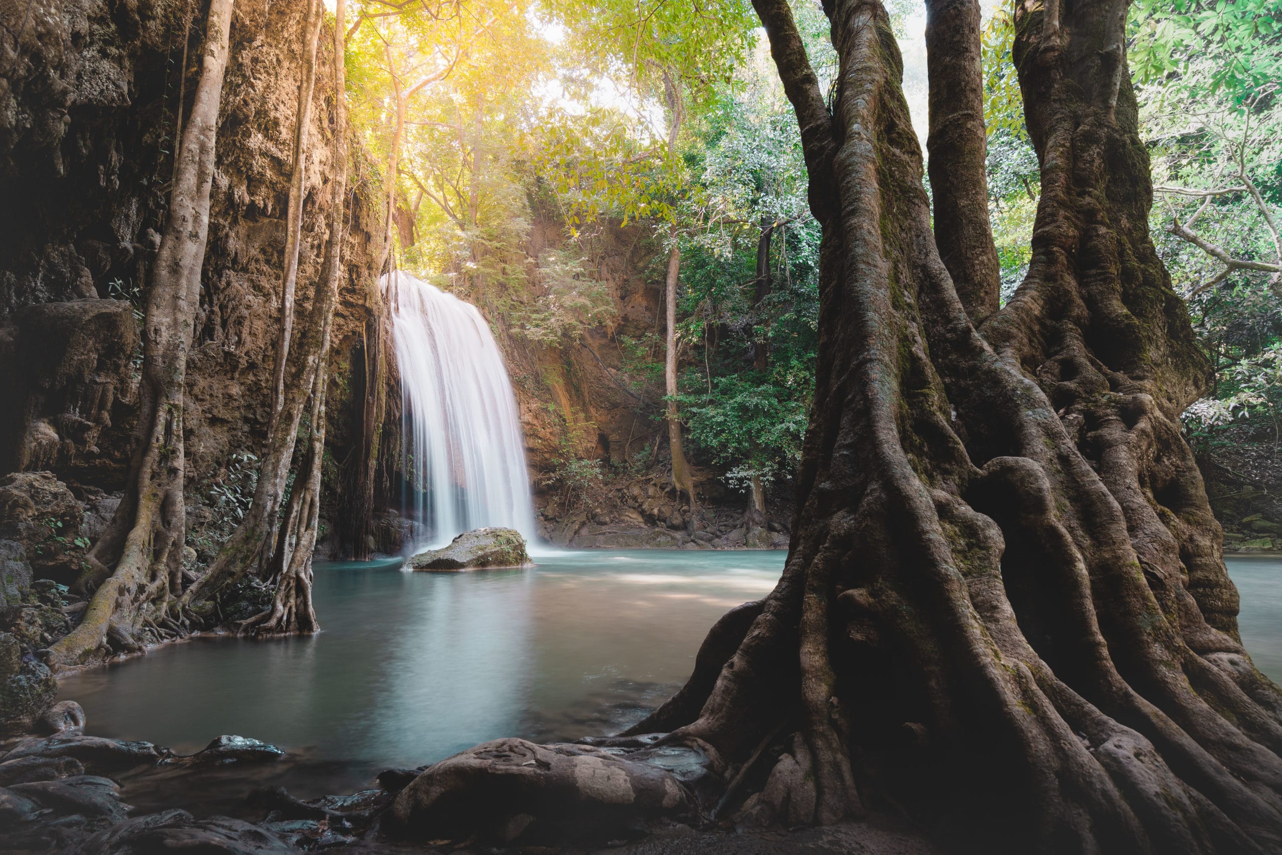 erawan falls kanchanaburi