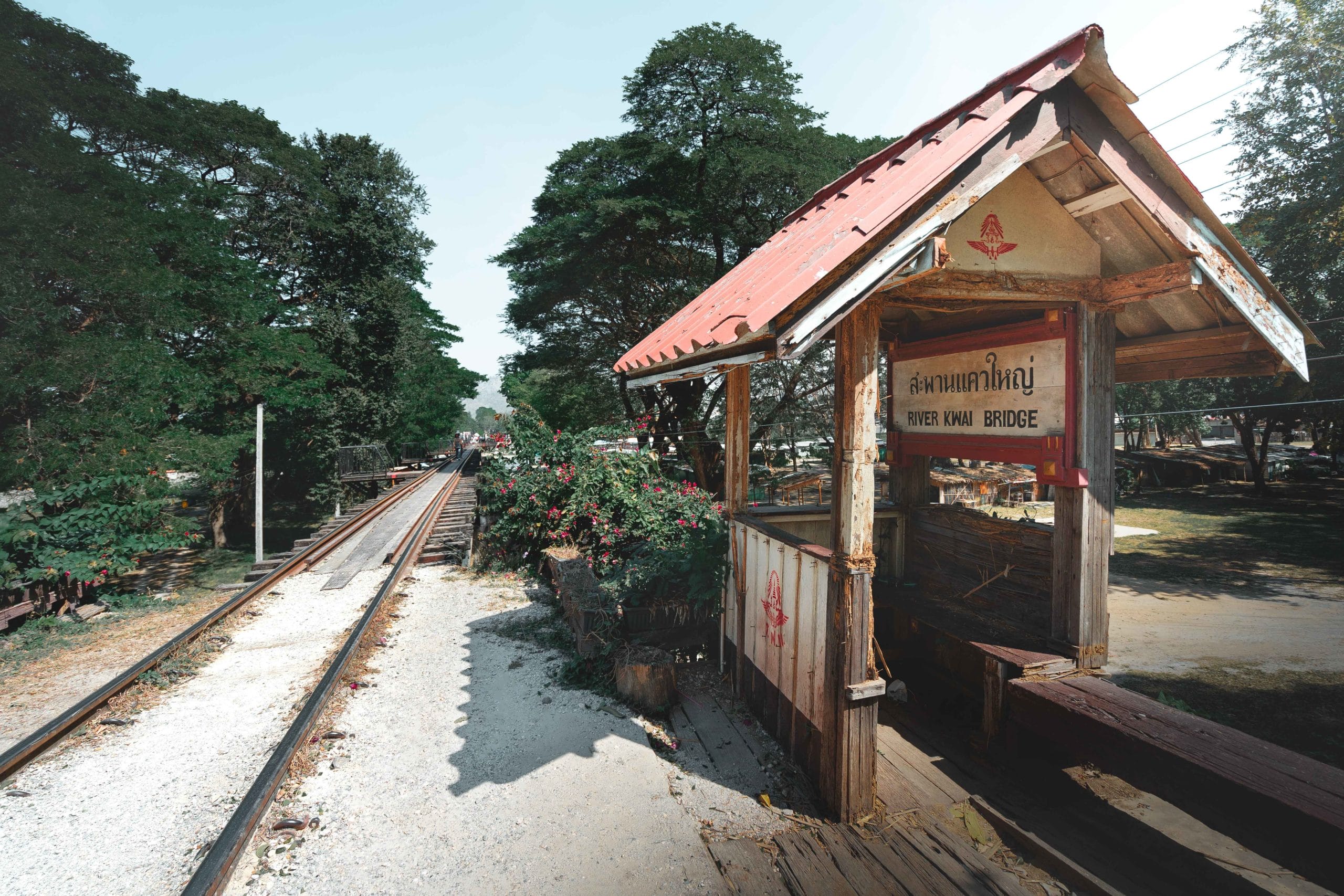 pont sur la rivière kwai kanchanaburi