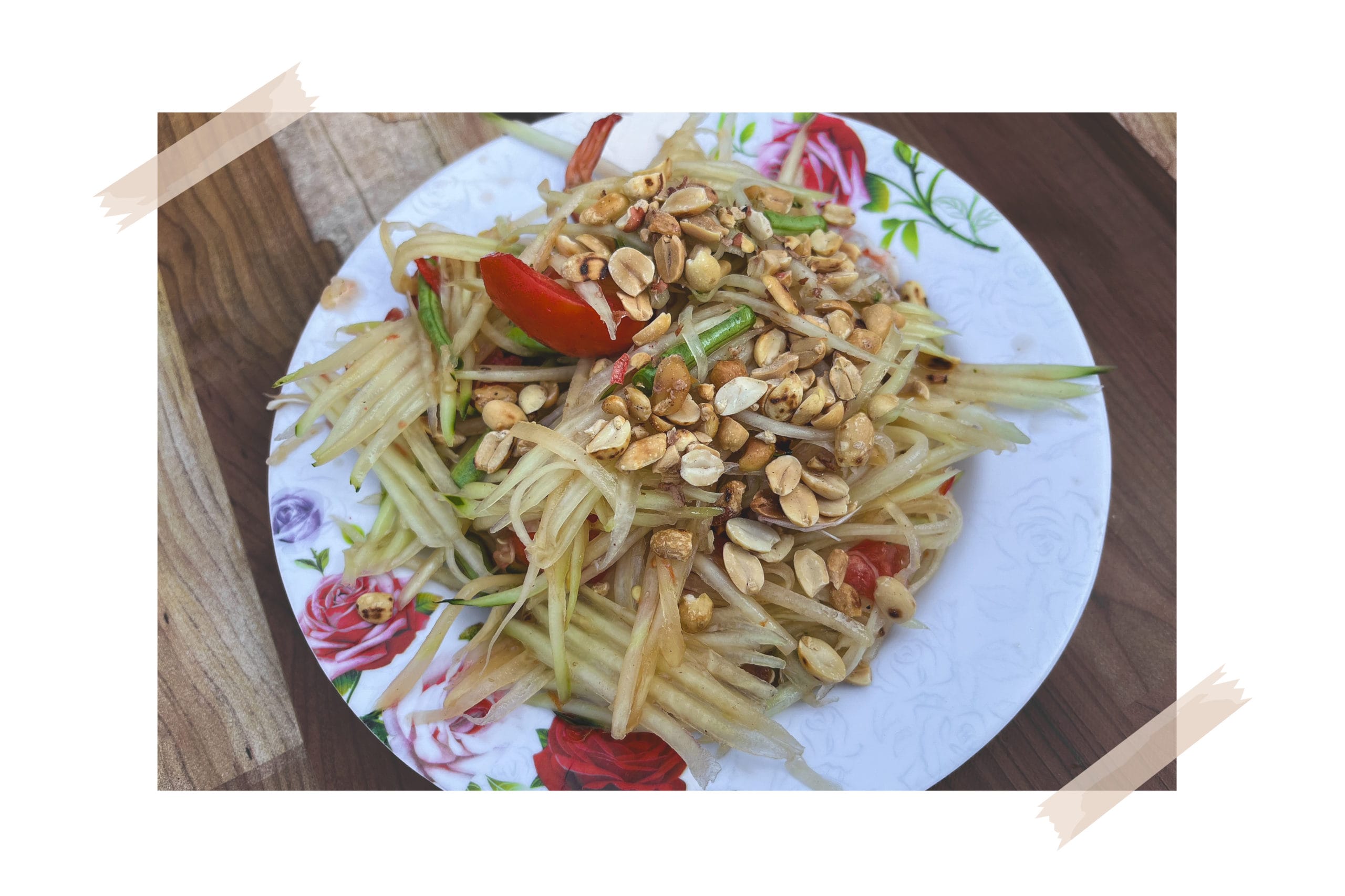 papaya salad thailande